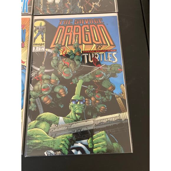 The Savage Dragon Comic Book Lot (6) 90's Era Image Comics High Grade - Boarded - Picture 7 of 7